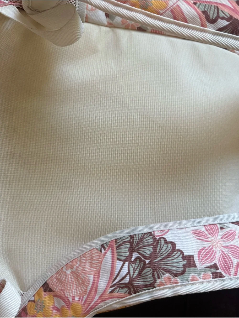 Roxy Pink, Yellow & Cream Floral Backpack and Lunch Bag